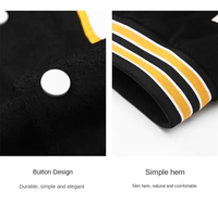 Veste Letterman personnalisée en polyester de qualité avec patchs en chenille, veste Letterman avec logo brodé, vestes Letterman de basket-ball pour hommes et femmes