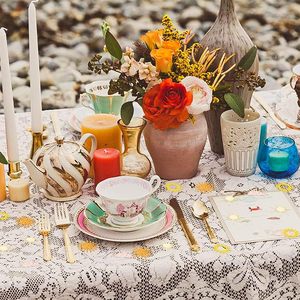Décor de table en papier Boho Sun Confetti Glitter Muted Sun Scatter, style rétro bohème, fournitures de fête pour baby shower et <span class=keywords><strong>anniversaire</strong></span> - Product Image 5