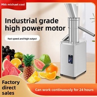 Commerciële elektrische hogesnelheids multifunctionele sapcentrifuges voor sinaasappels, druiven, watermeloenen, citroenen met 1200W-2000W vermogen