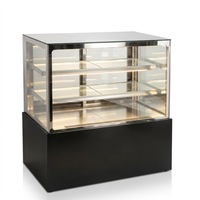 Comptoir de présentation numérique pour pâtisserie commerciale, vitrine en verre, réfrigérateur sous comptoir pour bouteilles