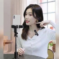K8 Wireless Laval ier Mikrofon Mini Mikrofon 2.4G Ultra-Low Delay Revers Wireless Mikrofon für Video aufzeichnung Interview Tiktok
