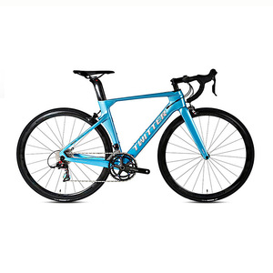 Bicicleta de Carretera Twitter 700c con Cuadro de Carbono, Horquilla Rígida, Bicicleta de Carreras Ligera - Product Image 2