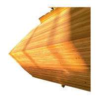 Usine directe peuplier naturel thermo traité planche de bois massif peuplier carbonisé pour la décoration de meubles numéro de modèle personnalisé