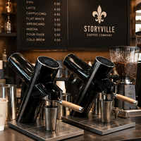 Machine à café expresso professionnelle à poser sous le comptoir pour les cafés