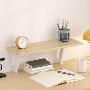 Organizador de Escritorio Extensible Moderno de Una Sola Capa, Ajustable, con Abrazadera, Estante de Escritorio con Estilo - Product Image 3