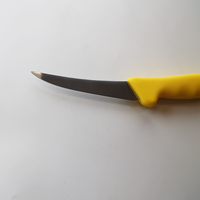 2025 nouveautés couteau à désosser en acier inoxydable de haute qualité 5/12 couteau de boucher de cuisine incurvé au meilleur prix