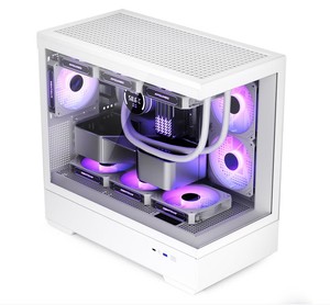 Boîtier PC Gaming <span class=keywords><strong>Aigo</strong></span>-Xingcan-Lan MATX avec support de refroidissement liquide 360 mm et vue panoramique à 270 degrés - Product Image 3