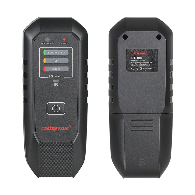 Free Shipping OBDSTAR RT100 Car Key Frequency Tester Car IR Infrared Remote Key Frequency RT 100 Remote Tester