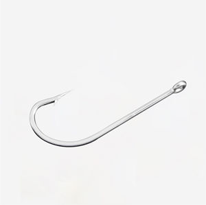 2024新工場直販1 #-12 #100ピース/箱10boxs/set釣り針とげのあるフック付き - Product Image 4