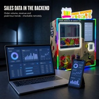 Distributeur automatique de smoothies Easyfun en gros, machine commerciale en libre-service avec alerte de stock à distance, pour importateurs et acheteurs professionnels