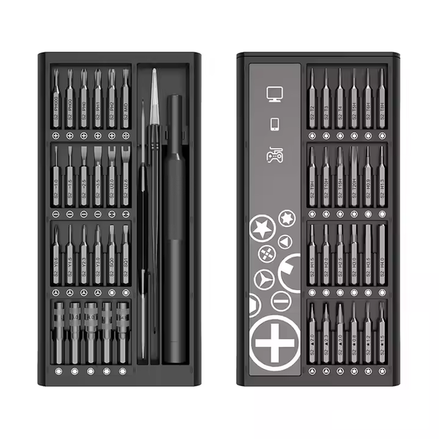 Mingtu 50-in-1 Precision Screwdriver Set OEM Magnetic Mini Bits Aluminum Alloy Handle for Repair Center Wholesale