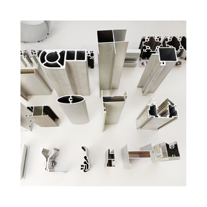 Profilo su misura del telaio in alluminio per il sistema di facciata continua finestra porta applicazione quadrato estrusione 6063 lega - Product Image 6