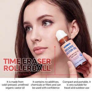 Olio di Ricino Biologico USDA <span class=keywords><strong>50ml</strong></span> Roll-On, Pressato a Freddo, Senza Esano, Idratante Delicato e Lenitivo per una Pelle Morbida - Product Image 2