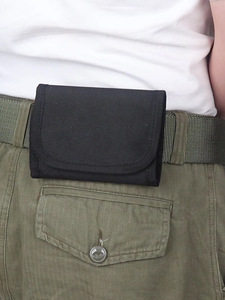 Bolsa de Almacenamiento Impermeable y Resistente a Desgarros, de Tela Oxford, con Sistema MOLLE, para Cinturón, Minimalista, para Deportes al Aire Libre, para Llevar Equipo Pequeño - Product Image 3