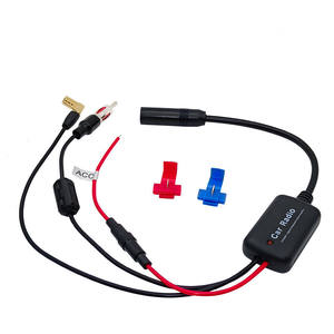 Amplificateur de signal d'antenne de diffusion audio de voiture Ligne FM + AM + <span class=keywords><strong>DAB</strong></span> Amplificateur de signal radio Récepteur et amplificateurs - Product Image 1