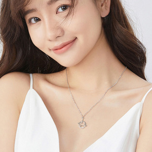 Sparkling Planet Necklace With Star Pendant Geometric Design For Women Clavicle Chain Gift Jewelry - Product Image 2
