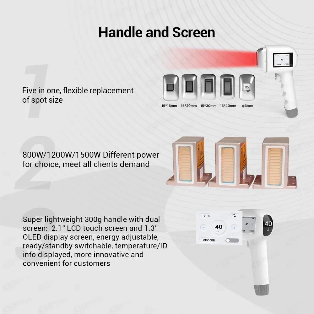 Smart latest operating system 808 three waves diode laser hair removal machine with nose hair treatment head