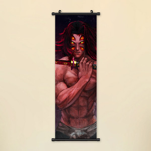 Póster de Tela Colgante con Diseños de Anime Japonés de <span class=keywords><strong>Demon</strong></span> <span class=keywords><strong>Slayer</strong></span>, 70*25cm, 3000 Diseños, Póster Enrollable para Pared - Product Image 6