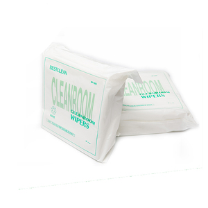 Wholesale Sekali Pakai Industri Bukan Tenunan Serat GRATIS Tanpa Debu Kain/Cleanroom Kertas Wiper - Product Image 2