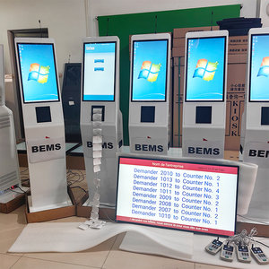 Kapazitiver Touchscreen-Standkiosk mit <span class=keywords><strong>LCD</strong></span>-<span class=keywords><strong>Display</strong></span> 18,5/21,5/23,6/32 Zoll 350 Nits für Innenbereich Windows Selbstbedienungs-Warteschlangenmanagement - Product Image 3