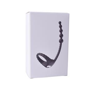 Masturbateur Contrôle sans fil Backyard Bead Silicone Vibrating Lock Sperm Ring Masturbateur pour homme Plug anal Vibrateur pour homme - Product Image 6