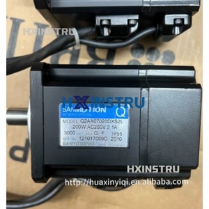 SANYO DENKI มอเตอร์เซอร์โว AC รุ่น SANMOTION Q2AA07020DXS2L 200W มือสอง MOT-I-673=2J21 H H - Product Image 3