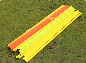 1.5m 야외 훈련 민첩성 극 빨강/노랑/녹색 환경 콘 제품의 내마모성 및 친환경 PVC - Product Image 5