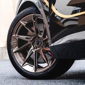 ล้อแม็กซ์ Sailen Hot Sale ขนาด 18-22 นิ้ว อลูมิเนียมฟอร์จ สีดำ ลายหลายก้าน 5x100/114.3/120/112 และ 24x14 สำหรับรถ SUV  ตกแต่ง/อัพเกรด - Product Image 5