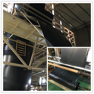 4 ล้าน 6 ล้าน ผู้ผลิตแผ่นพลาสติกโพลีเอทิลีนใสสีดํา ฝาครอบโพลี - Product Image 2