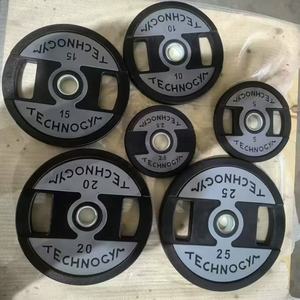 स्टील रबर पु कास्ट आयरन बारबेल प्रतिस्थापन प्लेट नंबर 3-टिकाऊ विरोधी पर्ची पोर्टेबल 20 किलोग्राम सार्वभौमिक ओम/ओडम - Product Image 3