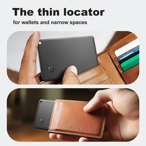 RFID Smart GPS Tracker Locator Key Finder Vibration Alarme Geo-Fence Plastique Métal GPS Tracking Smart Key Ring Sac Télécommande