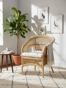 Silla Moderna de Ratán Fabiano Indonesia, Muebles de Exterior Cómodos y Elegantes, Hechos a Mano, Duraderos, de Alta Calidad, Diseño para Villas y Hoteles - Product Image 2