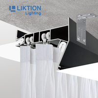 Plafond tendu en film PVC, profilé en aluminium pour rail, plafond en tissu tendu, profilé en aluminium extensible Shadow