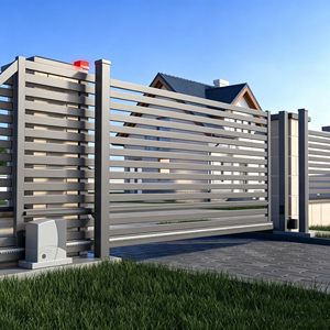 Valla de Seguridad de Aluminio Personalizada de Fábrica Directa con Acabado con Recubrimiento en Polvo, Estilo Australiano, Instalación DIY para Hogar y Jardín - Product Image 1