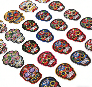 Parches Termoadhesivos Personalizados de Calavera, Pegatinas de Transferencia Térmica de Alta Definición para Sudaderas de Marca de Moda, Jeans, Insignias y Accesorios de Aplique DIY - Product Image 2