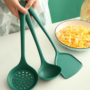 أواني المطبخ من السيليكون غير لاصقة مقاومة للحرارة مجرفة الطبخ ملعقة أواني المطبخ بالجملة - Product Image 2