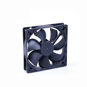 Yüksek hava hacmi masaüstü bilgisayar fanı üretici 12025 fırçasız fan 12V 24V DC soğutma fanı