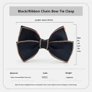 メーカー卸売DIY女性用フラットプラスチック靴接着花ラインストーン弓バックル装飾 - Product Image 5