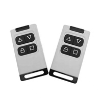 Control Remoto por Radio de 433.92MHZ con Código de Aprendizaje para Motor Tubular de Puerta de Garaje Automática