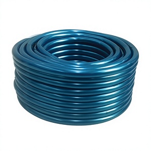 Tuyau d'arrosage élastique de jardin 1/2 pouce 100 mètres en PVC, tuyau flexible pour l'irrigation extérieure et l'aménagement paysager - Product Image 1