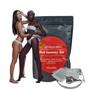 Penjualan laris teh perut datar 28 hari manajemen berat badan ramping Herbal - Product Image 1