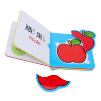 Livre cartonné en mousse EVA coloré, découpé sur mesure, imprimé, pour enfants, imperméable