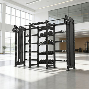 Factory Custom <strong>Multi</strong> FunctionFitness Machine <strong>Power</strong> Squat Rack Smith Machine for <strong>Gym</strong> - Product Image 2