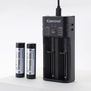 <span class=keywords><strong>18650</strong></span> 21700 26650 K2 범용 리튬 이온 배터리 충전기-LCD 표시기가 있는 스마트 USB 충전기, 과충전 보호 - Product Image 1