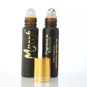 Botellas de Vidrio con Rodillo, Mate, 10 ml, Ámbar, Negro, 15 ml, Botella de Vidrio Vacía para Perfume o Aceite con Rodillo de Acero Inoxidable/Vidrio - Product Image 4