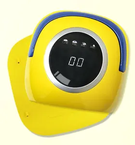 Salon hot sell 72w Minions curing lamp cute nail dryer uv led lamp per quick dry all gel system