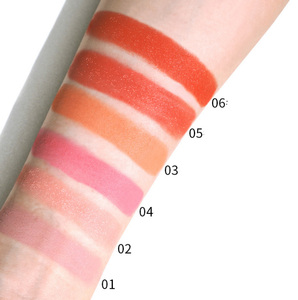 Blush de haute qualité Private Label Love Heart <span class=keywords><strong>Shape</strong></span> Blush Face Palette de blush de couleur unique - Product Image 3
