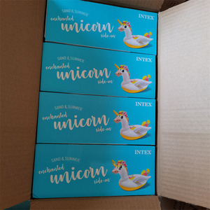 Intex bán 57561 nước Inflatable núi Unicorn cưỡi bãi biển Đồ chơi PVC chất lượng hàng đầu hồ bơi <span class=keywords><strong>Float</strong></span> - Product Image 5