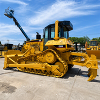 Bulldozer à chenilles robuste CAT D6M pour la remise en état des terres agricoles et l'installation de systèmes de drainage