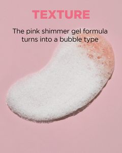 Feuille de masque à bulles biologique naturel Masque facial <span class=keywords><strong>Cica</strong></span> Rose Rose Hydratant Soins de la peau Masque à bulles - Product Image 3